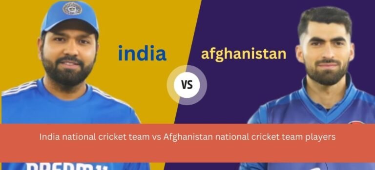 India National Cricket Team vs Afghanistan National Cricket Team Players (January 17, 2024)