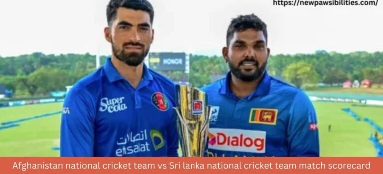 Afghanistan National Cricket Team vs Sri Lanka National Cricket Team Match Scorecard on January 17, 2024