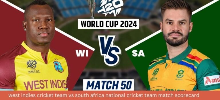 West Indies Cricket Team vs South Africa National Cricket Team Match Scorecard on May 23, 2024