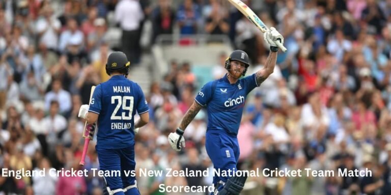 England Cricket Team vs New Zealand National Cricket Team Match Scorecard