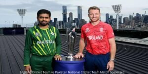 England Cricket Team vs Pakistan National Cricket Team Match Scorecard