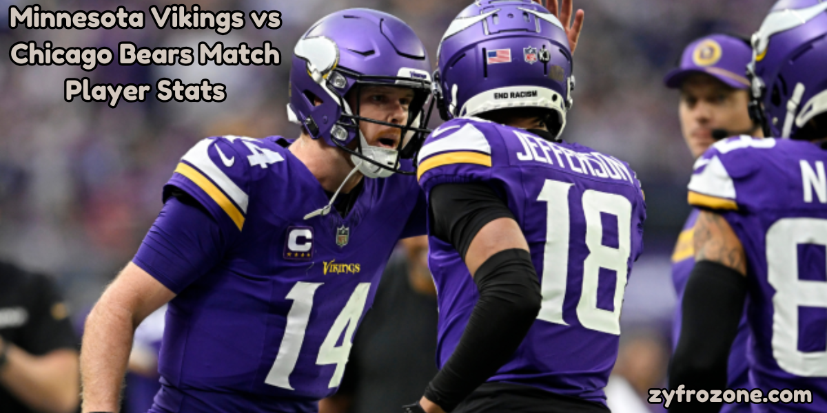 Minnesota Vikings vs Chicago Bears Match Player Stats