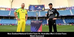 New Zealand National Cricket Team Vs. Australian Men’s Cricket Team Match Scorecard